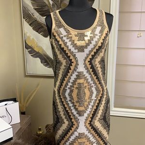 QED London sequin mini dress